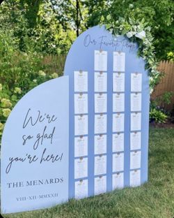 Wedding Seating Chart