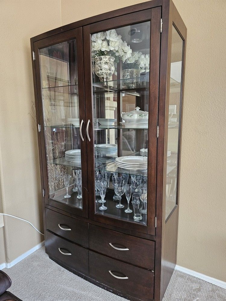 Kathy Ireland Armoire, TV Stand, and End Table