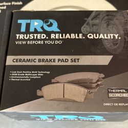Trq Rear Break Pads And Rotors 