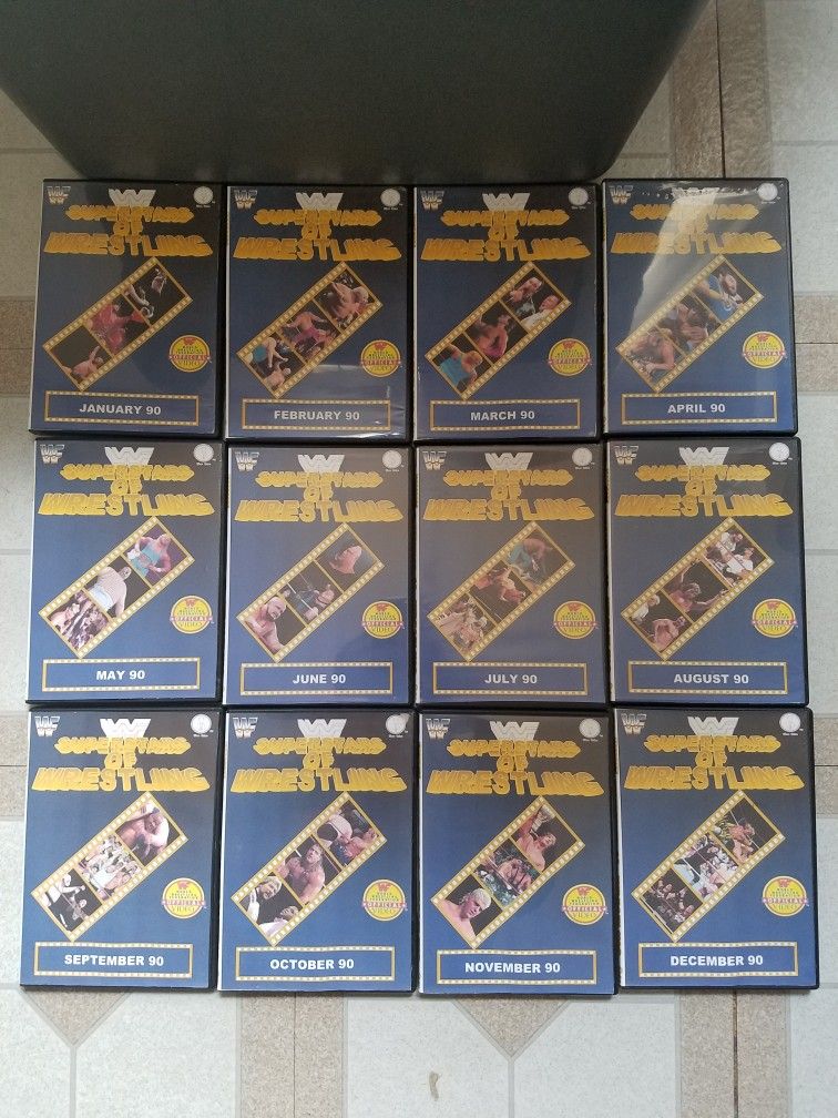 Wwf Superstars of Wrestling 1990 Complete year 