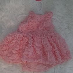New Cute 2 Piece Dress Set--size  3-6 Month