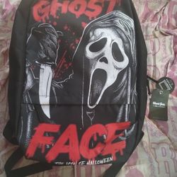 NEW With Tags Horror GHOST FACE Backpack