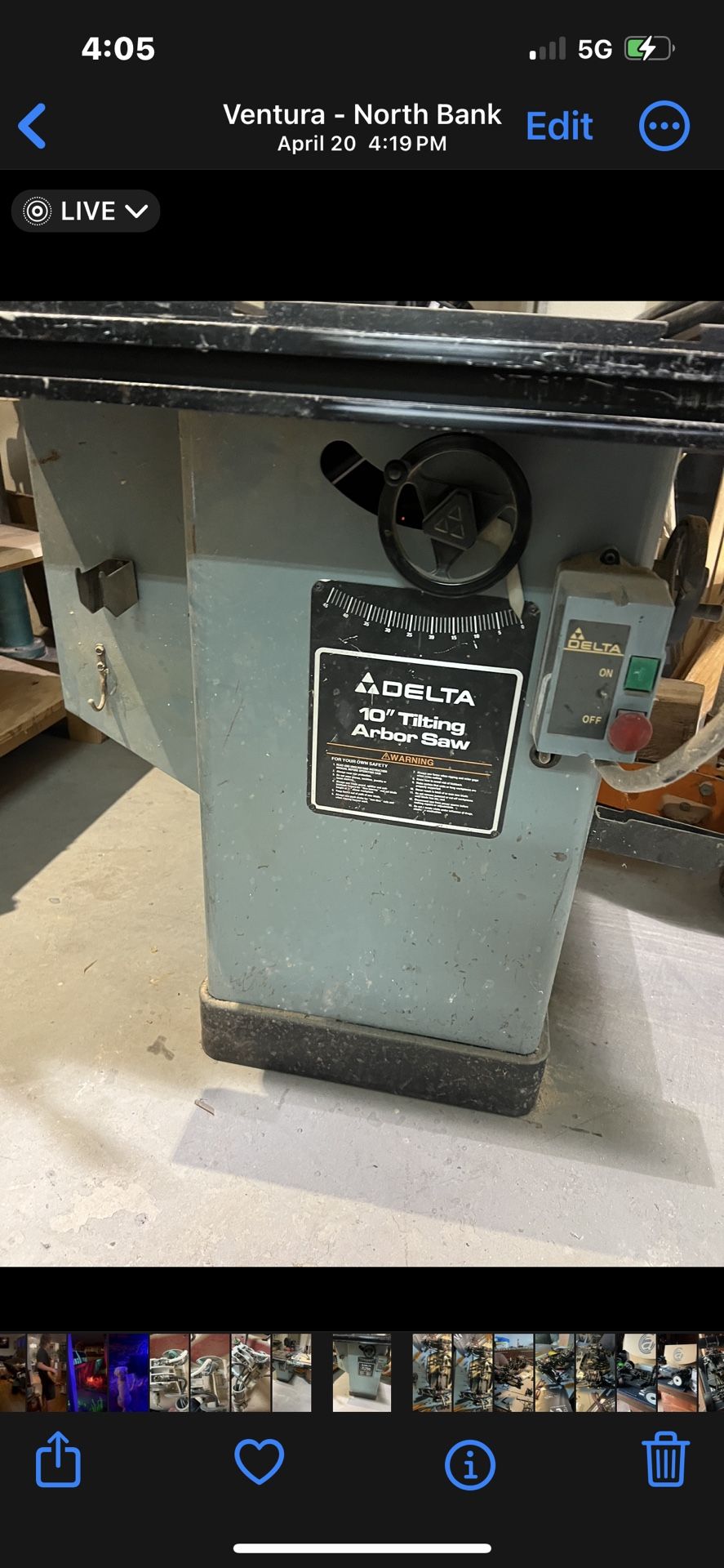 Table Saw Shaper Drill Press
