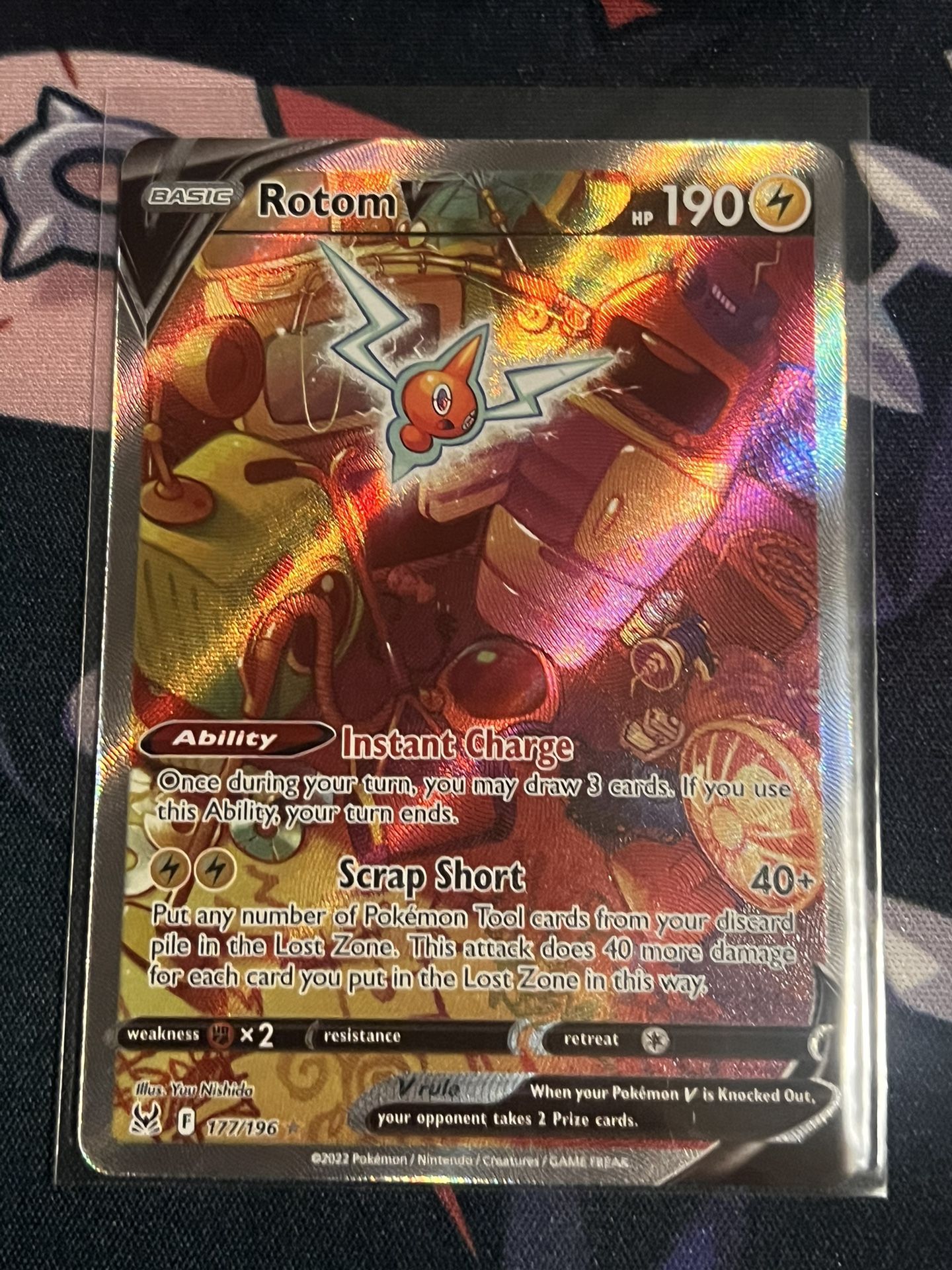 Pokemon Rotom V Alternate Full Art