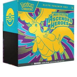 Pokemon Ascended Heroes ETB, New Sealed