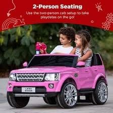 Land Rover Kids Ride-On Electric Car – Pink