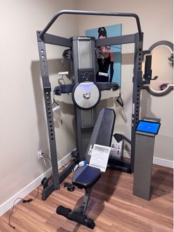 NordicTrack Fusion CST Pro Smart Home Gym + Adjustable Bench | Like New