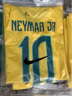 Brazil Neymar Jr #10 Soccer Jersey – Adult & Kids Sizes Available