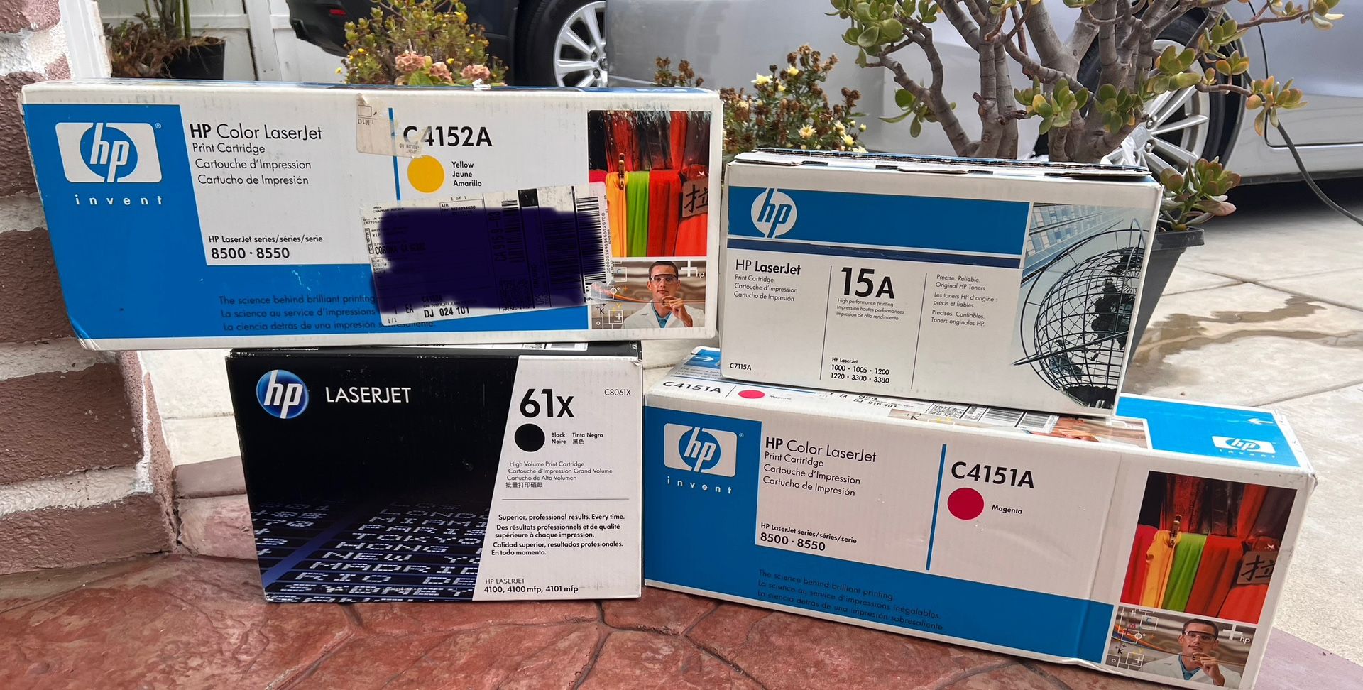 Epson/HP/Canon Printer Cartridges - All For $50