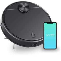 Wyze Robot Vacuum with LiDAR Room Mapping