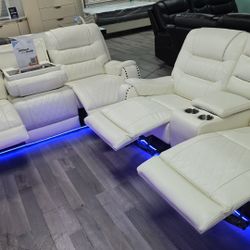 White Living Room Set 