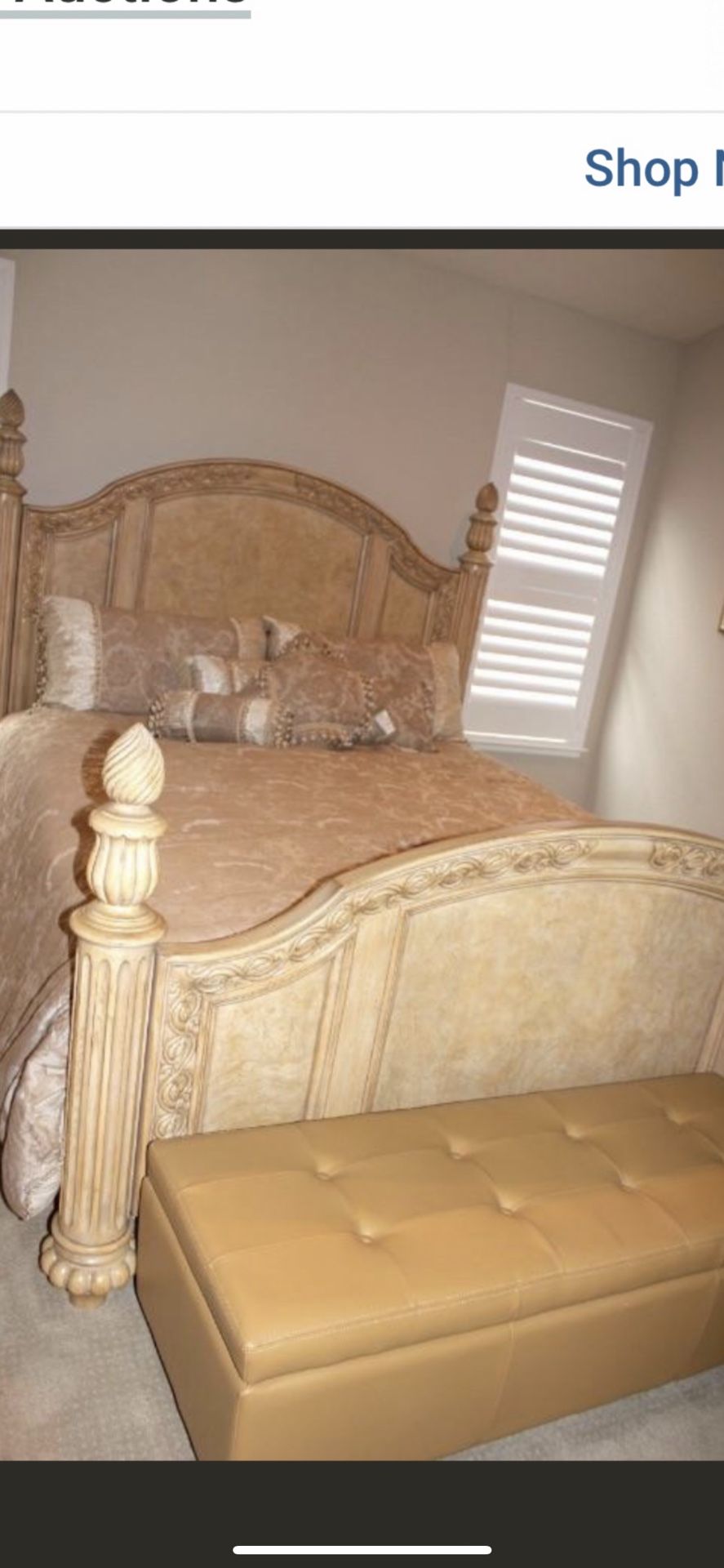 Nice Kind Bed Set Dose Come with the mattress and adjustable frame