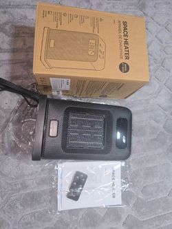 Space heater, portable heaters for use,
ECO mode, 70° oscillation, 12-hour timer, safe, 36 dB quiet operation, 1500W PTC ceramic heater