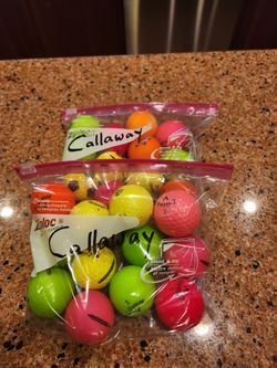 Golf Balls- colors - Callaway