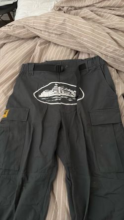 Corteiz grey guerilla cargos
