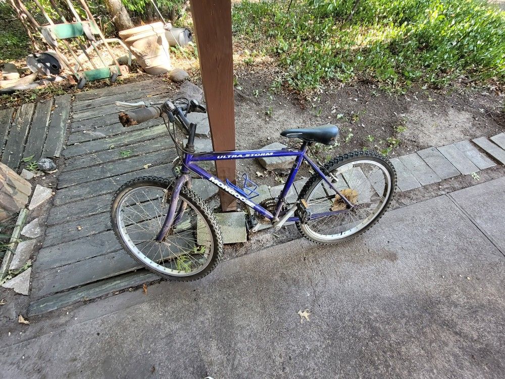 Mongoose Ultra Storm Bicycle Purple