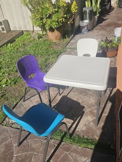 Lifetime Children's Chairs & Table