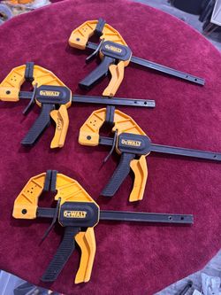 4pcs 6” (150mm) Medium Trigger Clamp Fe12)
