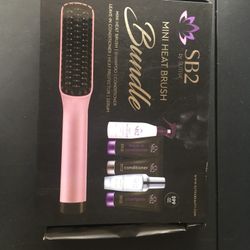 Mini Heat Brush Set Hair Tool Brand New