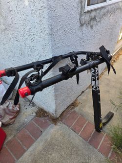 Allen tow hitch bike holder