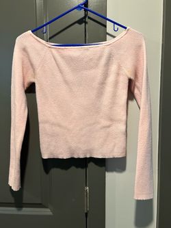 Pink long sleeve shirt