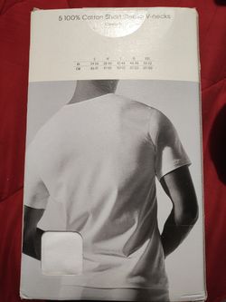 Calvin Klein 5 Pack Undershirts Mens Size Small