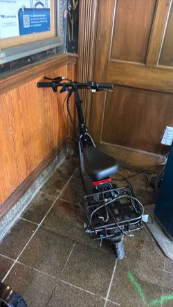 E bike black aovopro