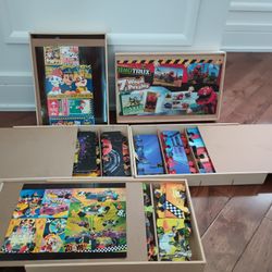 Wooden Puzzles -27 Sets