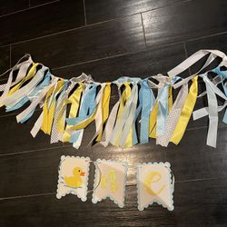 First Birthday Rubber Duck 