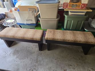 Leopard Bench Seating