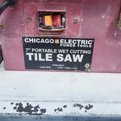 Wet Tile Saw Cutter