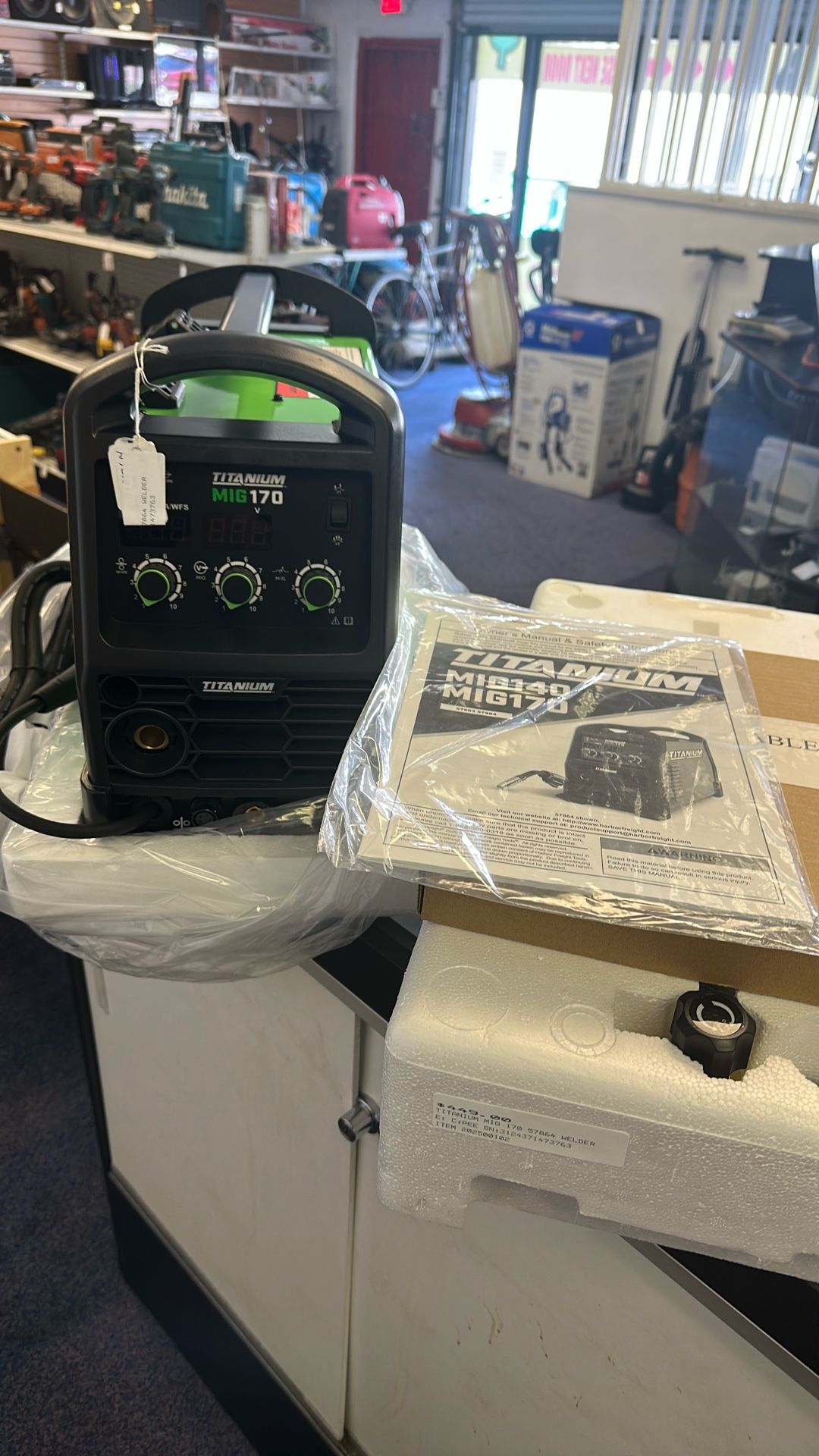 Welder Titanium Mig170