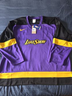 Nike Los Angeles Lakers City Edition NBA Hockey Jersey 