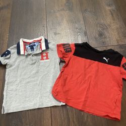 Lot Of 2 Boys Shirts Size 3t By Ralph Lauren #22