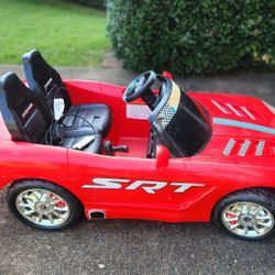 Red Dodge Viper 12 volts Battery Operated 