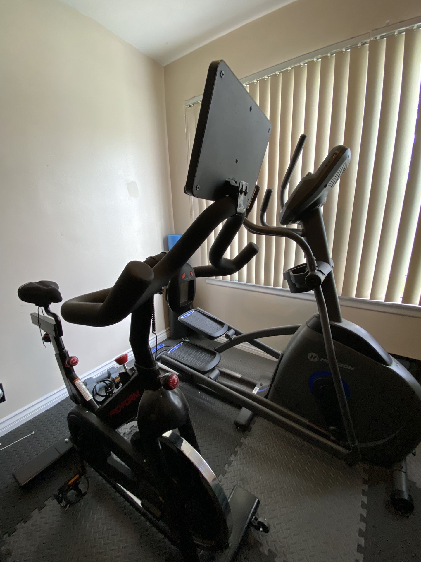 Elliptical Stationary bike