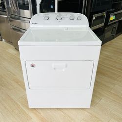 Whirlpool - 7.0 Cu. Ft. Electric Dryer with AccuDry Sensor Drying System - White Model:WEDDW