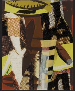 Roy Dowell (American, born 1951) Untitled (#805), 2000 signed, inscribed and dated 'Roy Dowell 2000' (on the reverse); inscribed (lower right) acrylic