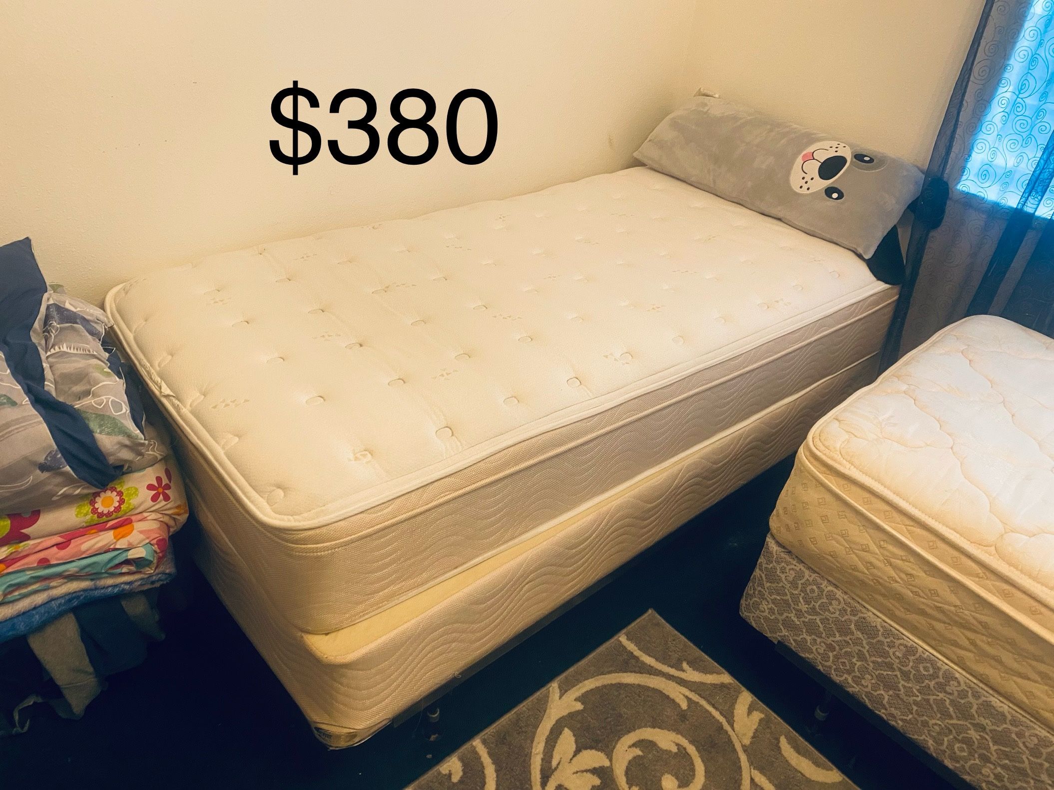 ✅✅✅ For sale—3 twin beds with Hollywood style frame— (USED NOT NEW)  I have stocked up on these from purchasing them in Seattle and Tri Cities and bri