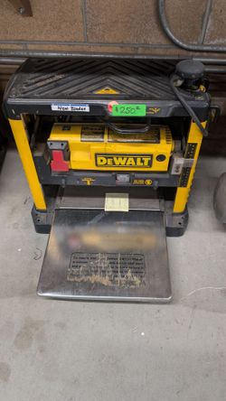 Planer new blades DeWalt