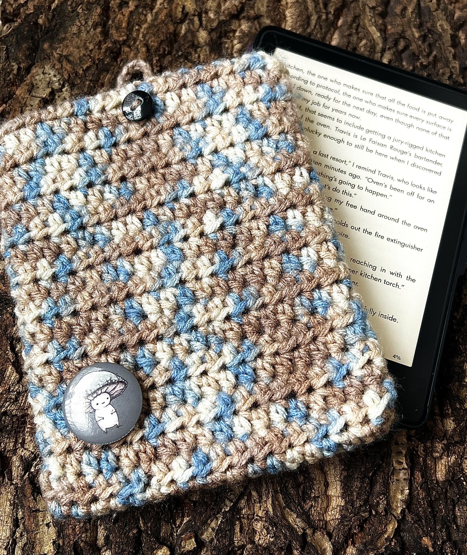 Handmade Kindle Sleeve