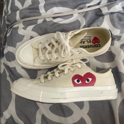 converse x play comme de garcon sneakers