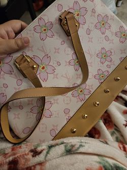 Cute Pink Shoulder Or Handbag Sunflower Design