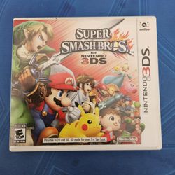 Super Smash Bros. for Nintendo 3DS (Used)