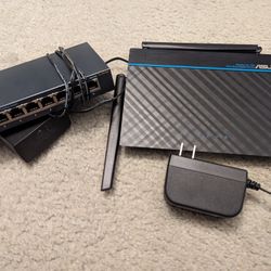 Asus AC1300 Router with 8 Port Switch