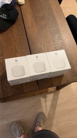Nest WiFi Router 3-Pack (BRAND NEW)
