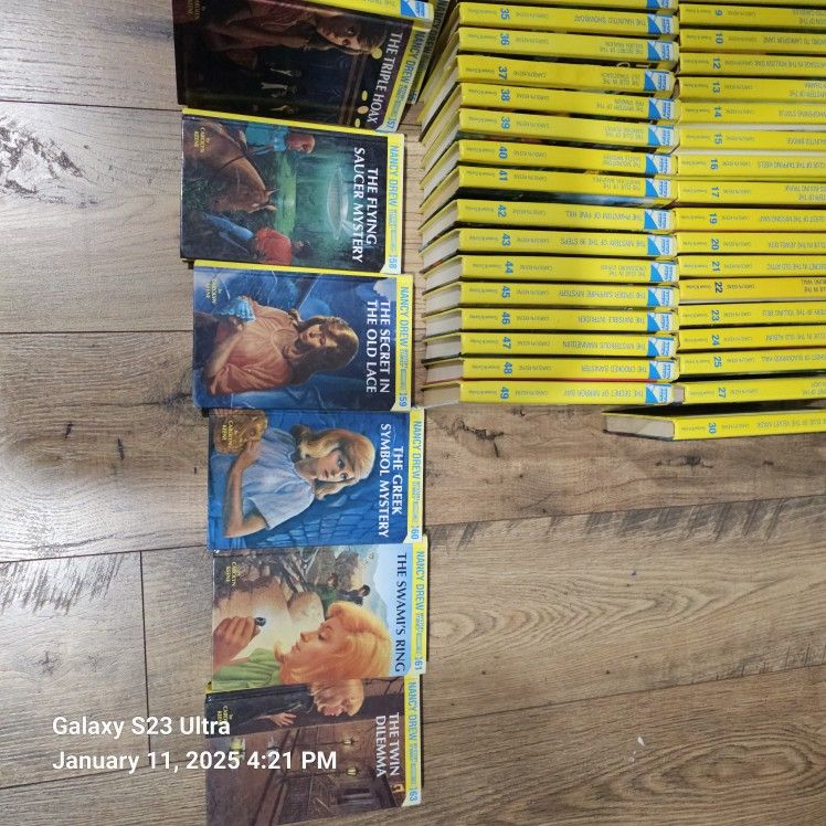 Hard Cover Nancy Drew Collection Books
