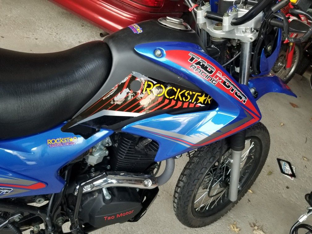 2022 TAO TAO 250 ON/OFF ROAD TRAIL BIKE STREET LEGAL LIKE NEW for Sale