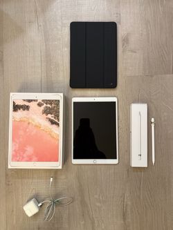Apple iPad Pro 10.5inch 64GB Rose Gold with Apple Pencil