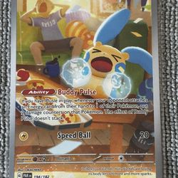Minun - 194/182 Paradox Rift Illustration Rare Full Pokemon TCG - NM/MINT -FRESH